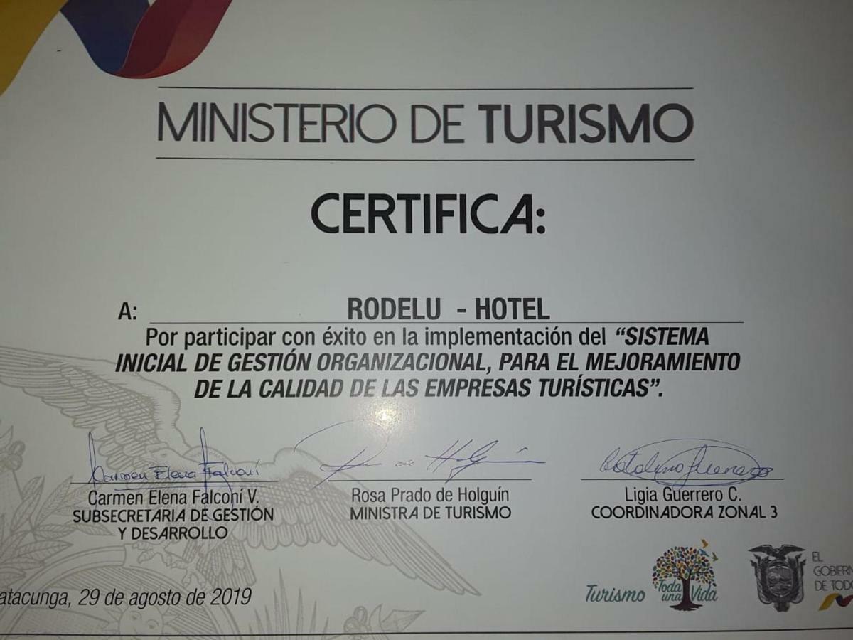 Hotel Rodelu لاتاكونغا المظهر الخارجي الصورة